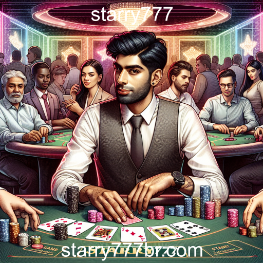 Experimente a Emoção do Cassino Ao Vivo no Starry777